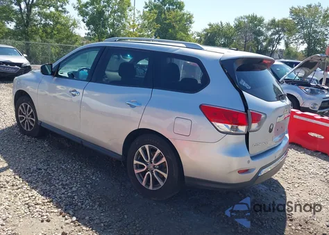 2016 Nissan Pathfinder S/Sv/Sl/Platinum из США, поврежденный, VIN 5N1AR2MM9GC603570